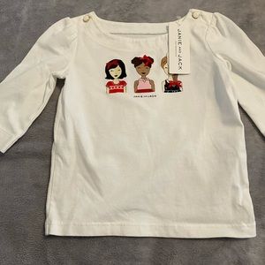 Janie and Jack long sleeve shirt,  18-24 months. never been worn with tags
